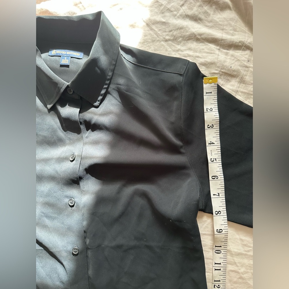 Brooks Brothers Black Long Sleeve Button Down Shirt - Picture 9 of 10